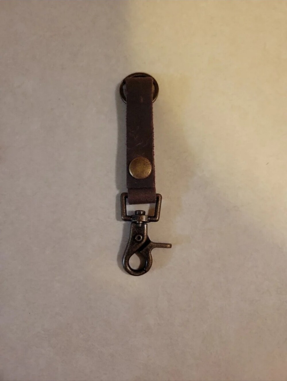 NEW~Rustico Super Loop Leather KEYCHAIN